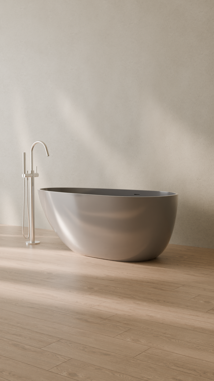 Badeloft details portrait 2026 | BW-01-S | Grey | Bathtub_Glossy_Grey__Camera_Angle_3.png