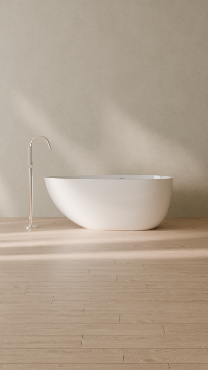 Badeloft details portrait 2026 | BW-01-S | White | Bathtub_Glossy_White__Camera_Angle_1.png
