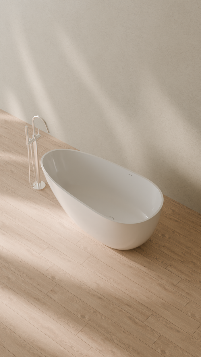Badeloft details portrait 2026 | BW-01-S | White | Bathtub_Glossy_White__Camera_Angle_2.png