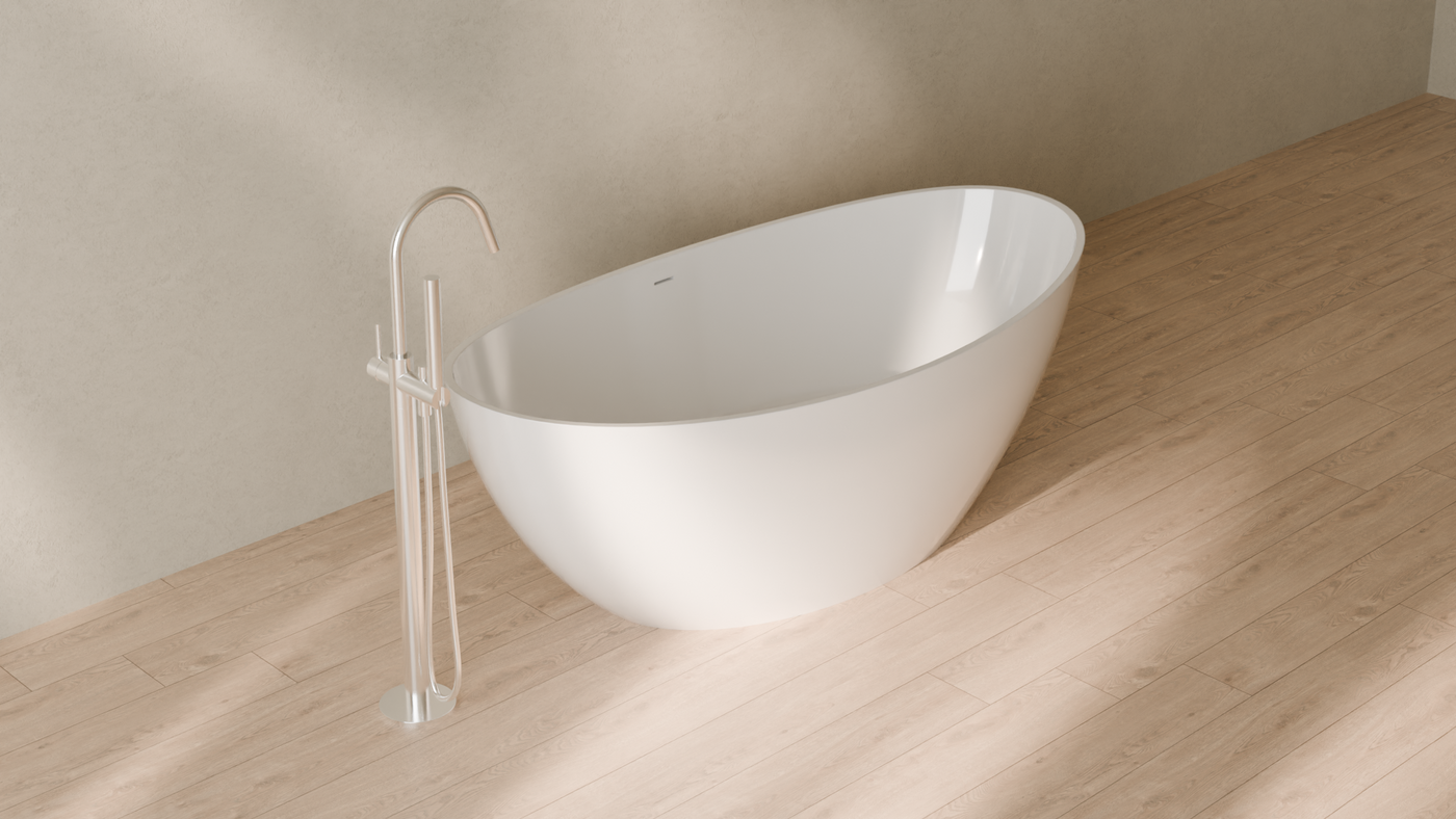 Badeloft render 2026 | BW-03-L | White | Bathtub_Glossy_White__Camera_Angle_4.png โ in the bathroom