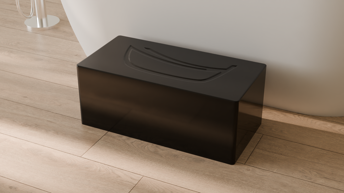 Badeloft render 2026 | SC-01 | Black | SC-01_Glossy_Black__Camera_Angle_3.png