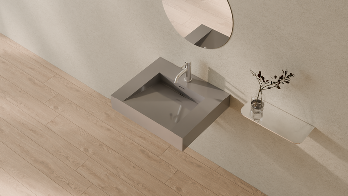 Badeloft render 2026 | WT-04-F | Grey | Sink_Glossy_Grey__Camera_Angle_2.png