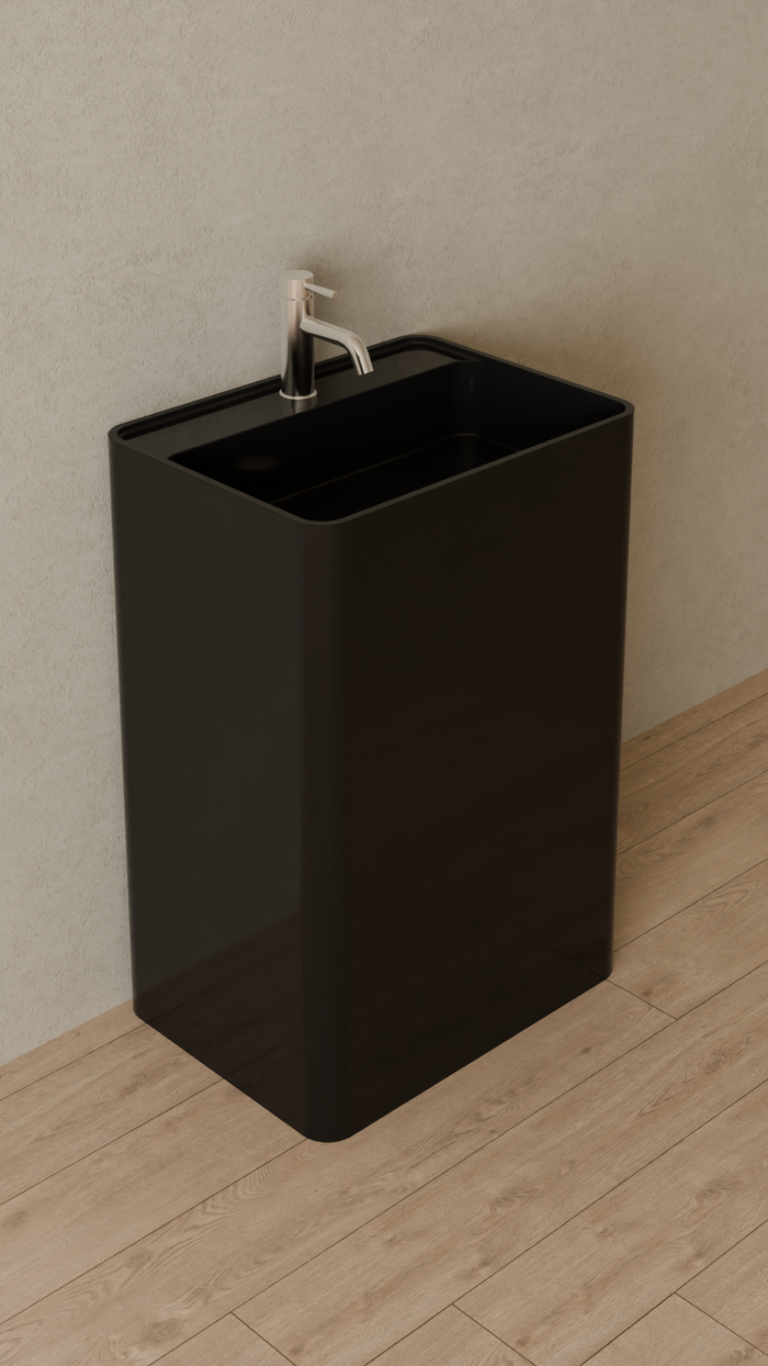 SUPERSEDED 2026-08-29 | Badeloft details portrait 2026 | SB-01-A | Black | Sink_Glossy_Black__Camera_Angle_4.png