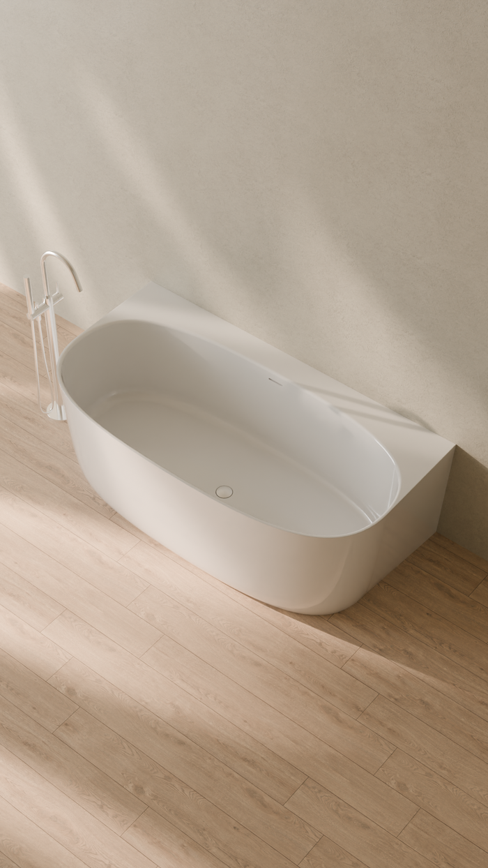 Badeloft details portrait 2026 | BW-11 | White | Bathtub_Glossy_White__Camera_Angle_2.png