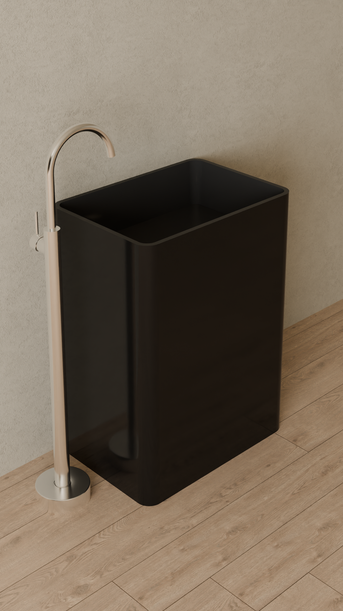 Badeloft details portrait 2026 | SB-02 | Black | Sink_Glossy_Black__Camera_Angle_4.png