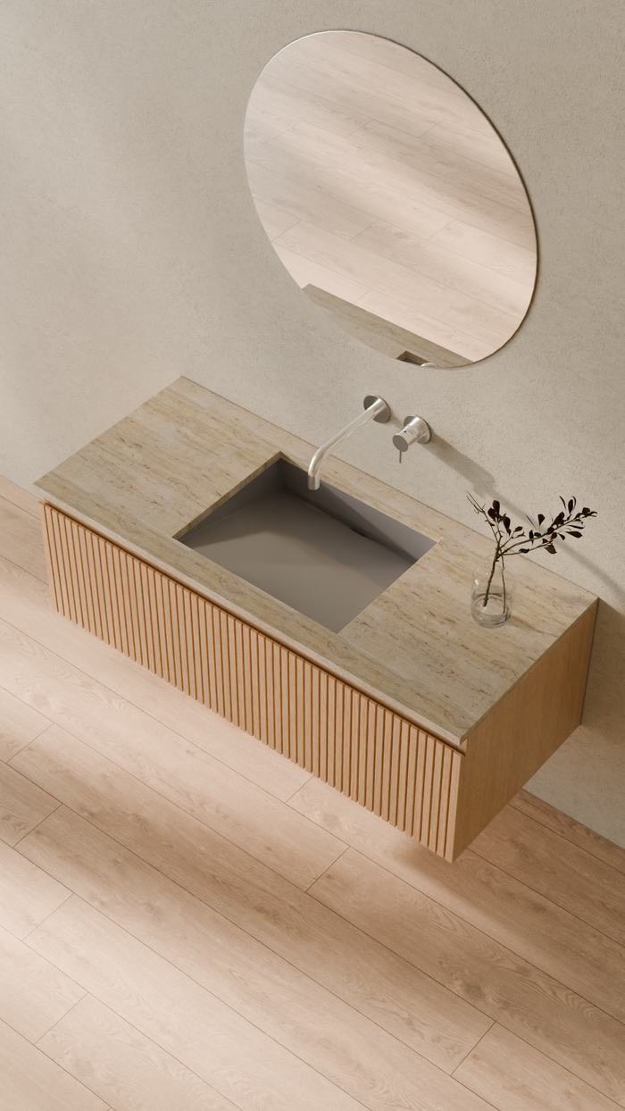 Badeloft details portrait 2026 | UB-04-M | Grey | Sink_Glossy_Grey__Camera_Angle_2.png