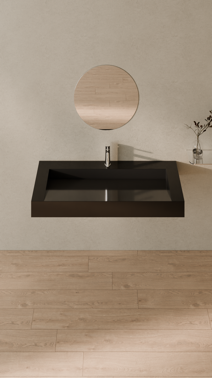 Badeloft details portrait 2026 | WT-04-C | Black | Sink_Glossy_Black__Camera_Angle_3.png