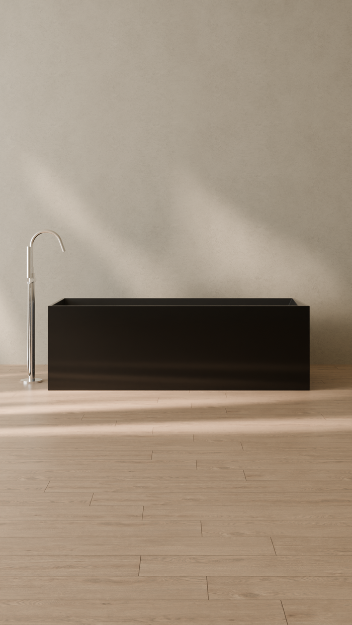Badeloft details portrait 2026 | BW-06-XL | Black | Bathtub_Glossy_Black__Camera_Angle_1.png