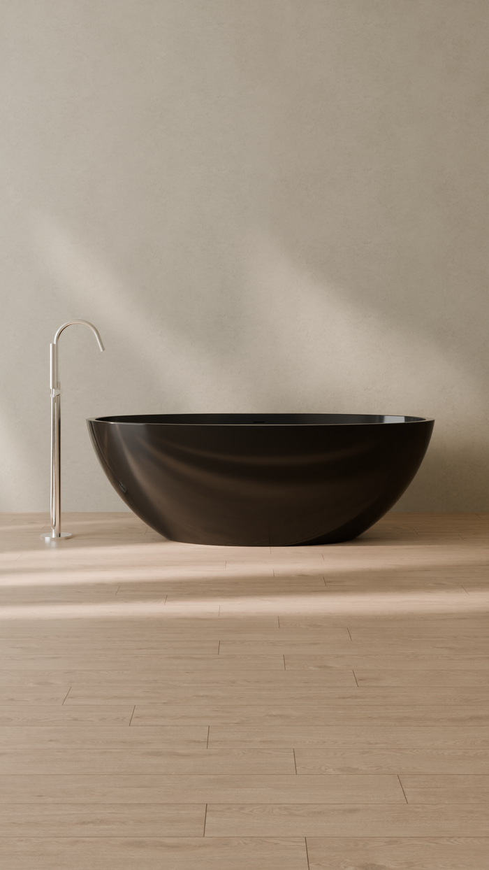 Badeloft details portrait 2026 | BW-04-XL | Black | Bathtub_Glossy_Black__Camera_Angle_1.png