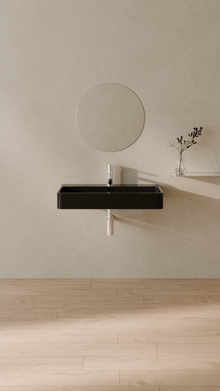 Badeloft details portrait 2026 | WT-01-L | Black | Sink_Glossy_Black__Camera_Angle_1.png