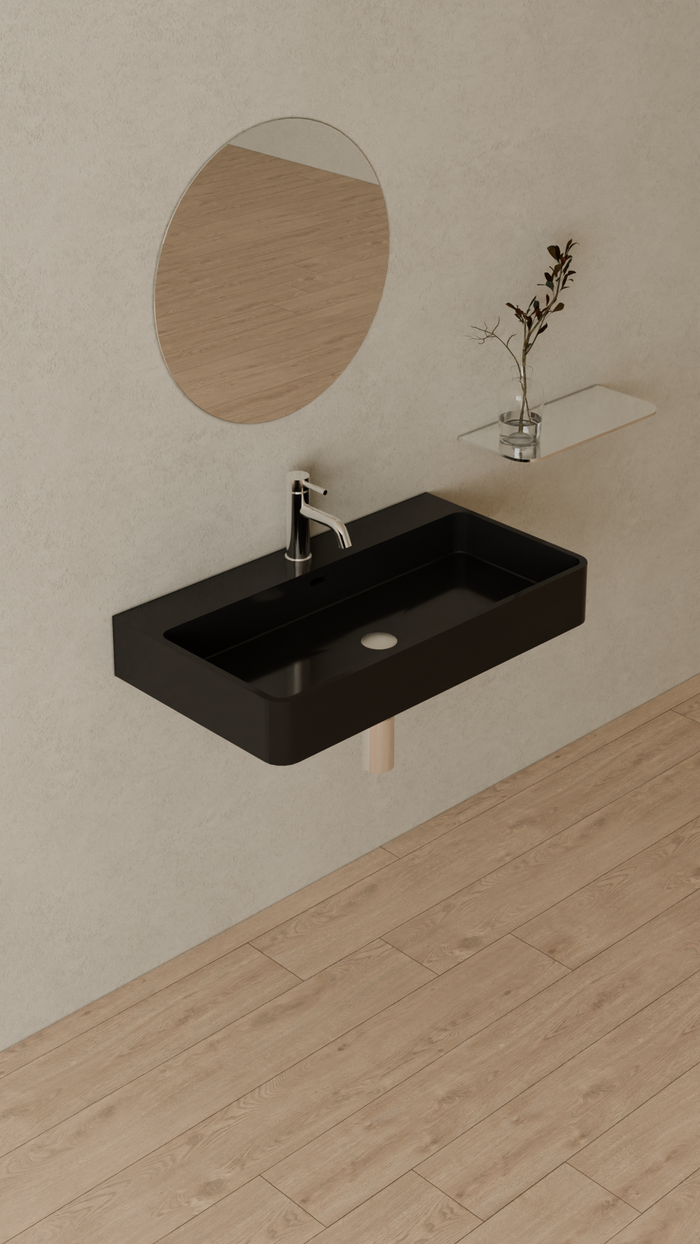 Badeloft details portrait 2026 | WT-01-L | Black | Sink_Glossy_Black__Camera_Angle_4.png