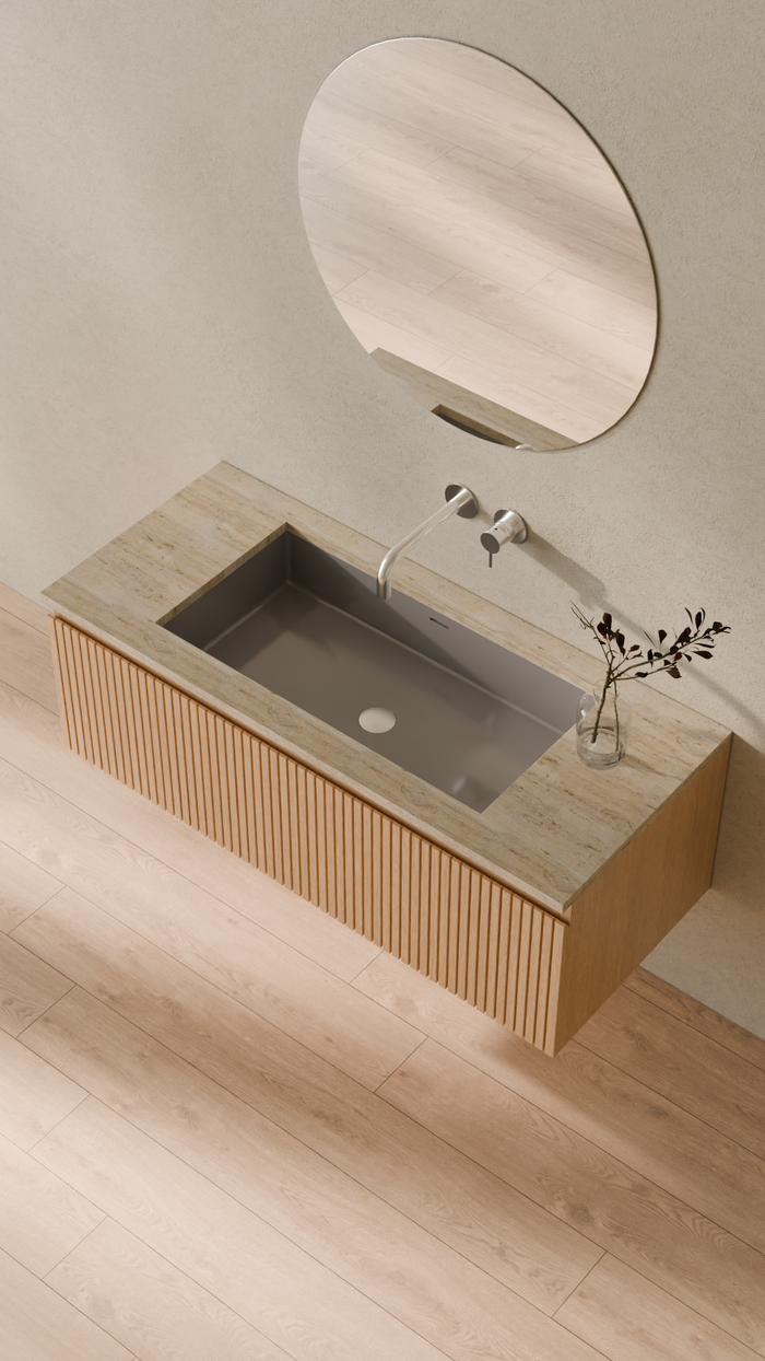 Badeloft details portrait 2026 | UB-05-L | Grey | Sink_Glossy_Grey__Camera_Angle_2.png