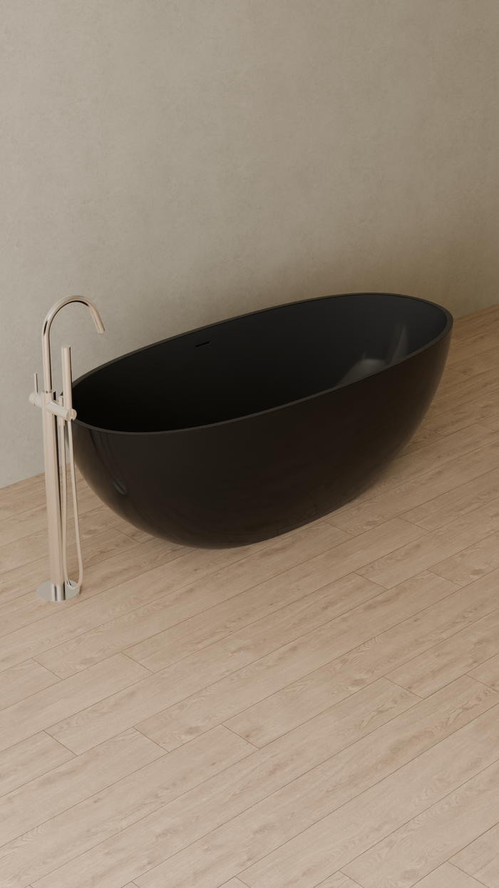 Badeloft details portrait 2026 | BW-10-XL | Black | Bathtub_Glossy_Black__Camera_Angle_4.png