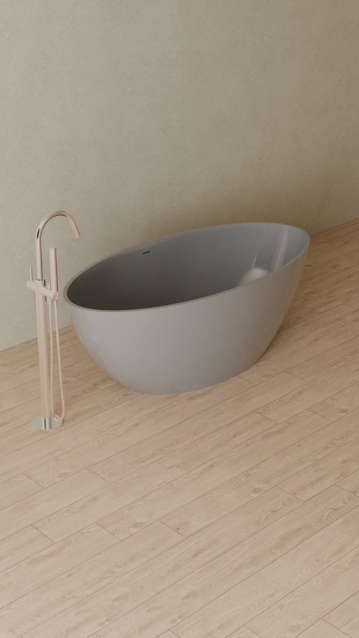 Badeloft details portrait 2026 | BW-05-L | Grey | Bathtub_Glossy_Grey__Camera_Angle_4.png