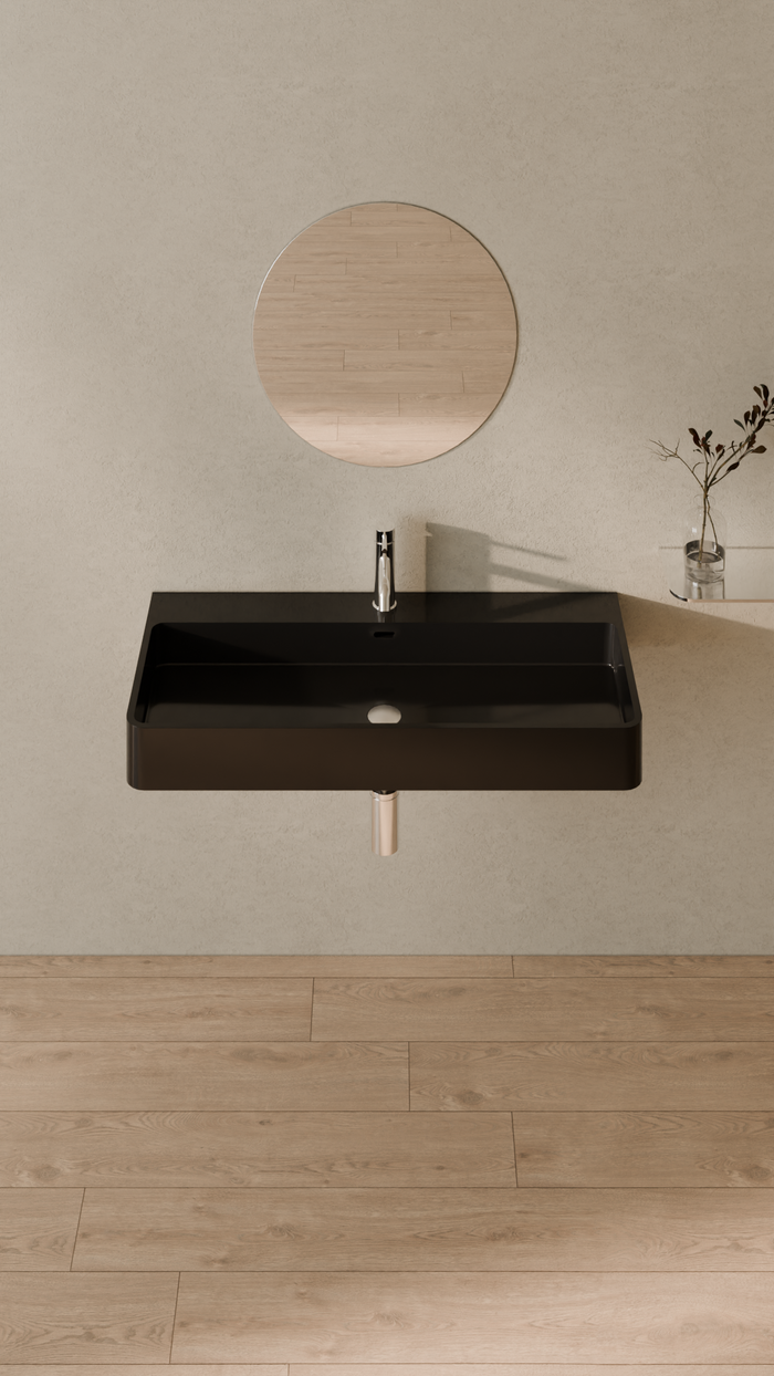 Badeloft details portrait 2026 | WT-01-XL | Black | Sink_Glossy_Black__Camera_Angle_3.png