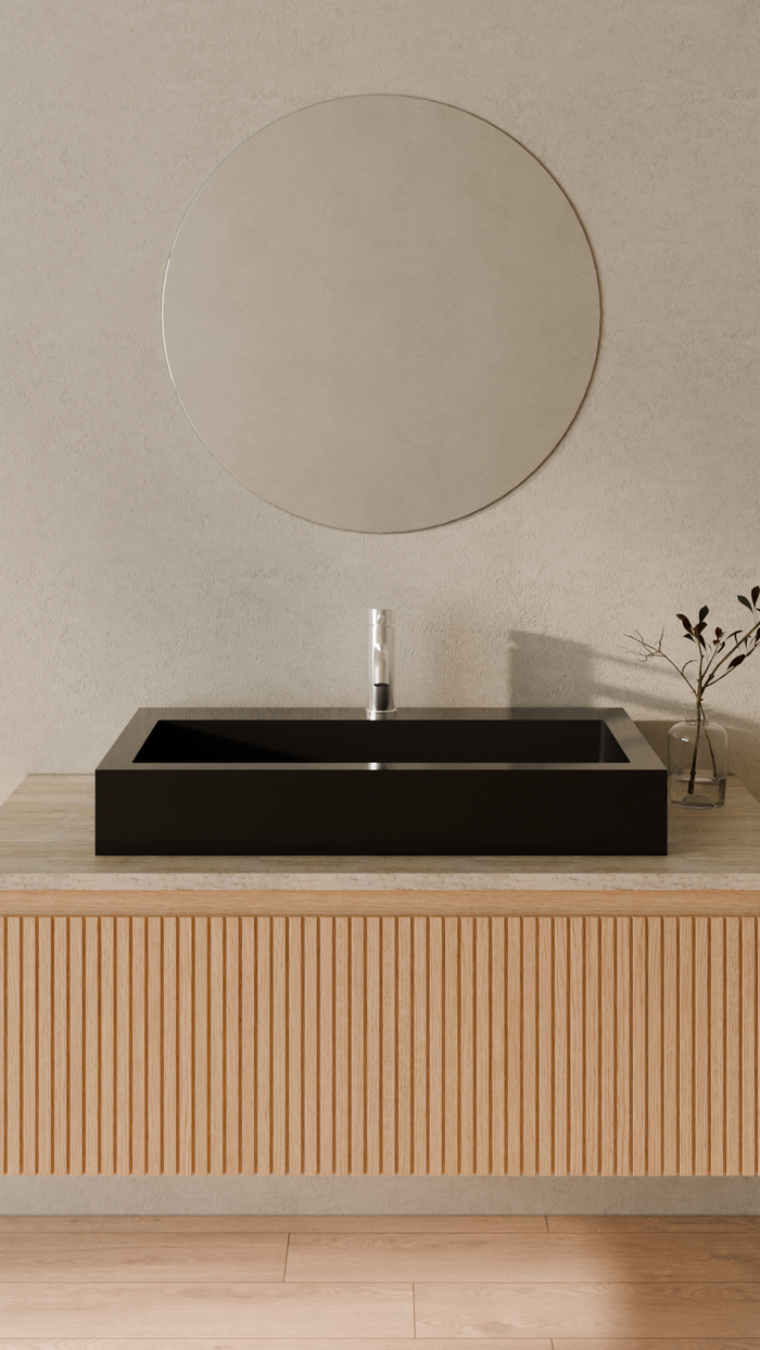 Badeloft details portrait 2026 | WB-05-L | Black | Sink_Glossy_Black__Camera_Angle_1.png