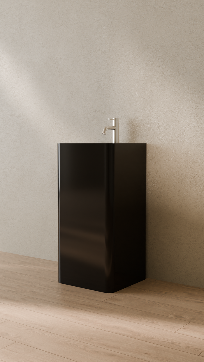 SUPERSEDED 2026-08-29 | Badeloft details portrait 2026 | SB-02-A | Black | Sink_Glossy_Black__Camera_Angle_3.png