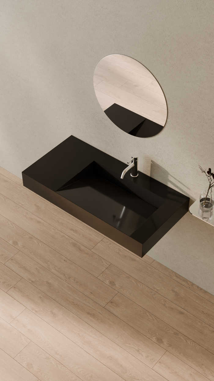 Badeloft details portrait 2026 | WT-04-B | Black | Sink_Glossy_Black__Camera_Angle_2.png
