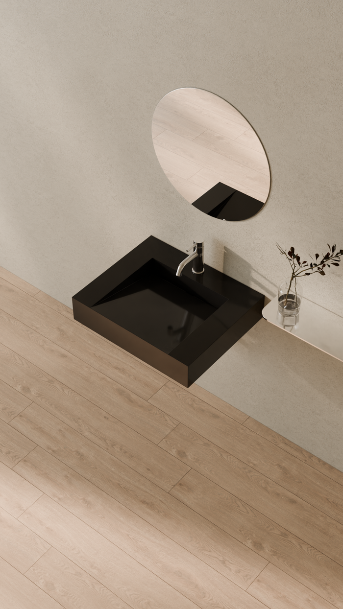 Badeloft details portrait 2026 | WT-04-E | Black | Sink_Glossy_Black__Camera_Angle_2.png