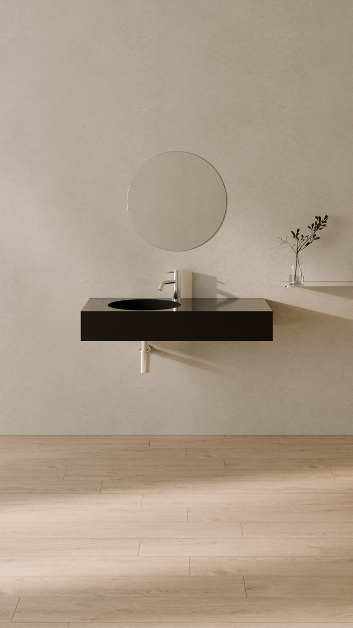 Badeloft details portrait 2026 | WT-02-A | Black | Sink_Glossy_Black__Camera_Angle_1.png