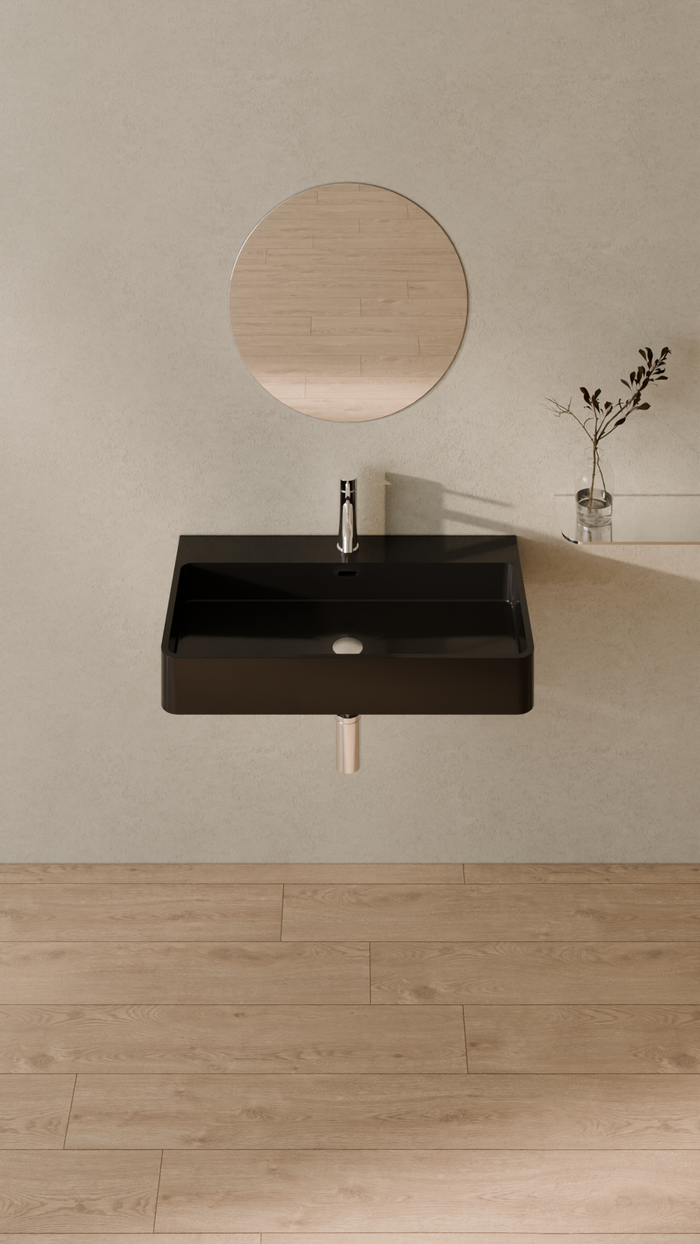 Badeloft details portrait 2026 | WT-01-L | Black | Sink_Glossy_Black__Camera_Angle_3.png