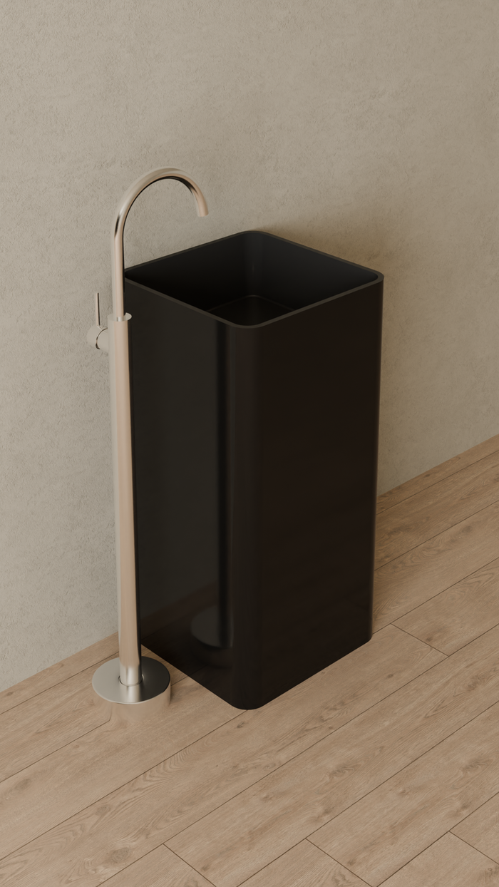 Badeloft details portrait 2026 | SB-01 | Black | Sink_Glossy_Black__Camera_Angle_4.png