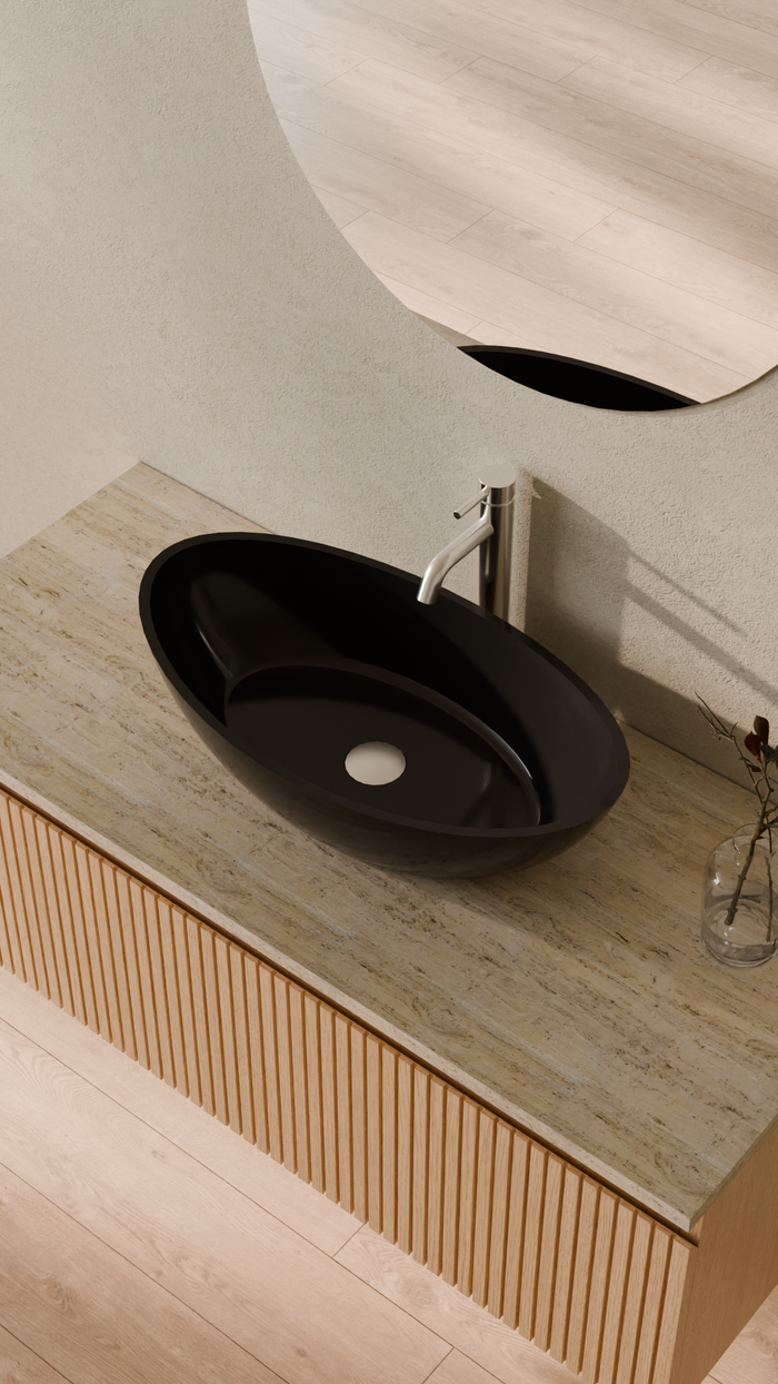 Badeloft details portrait 2026 | WB-03 | Black | Sink_Glossy_Black__Camera_Angle_2.png