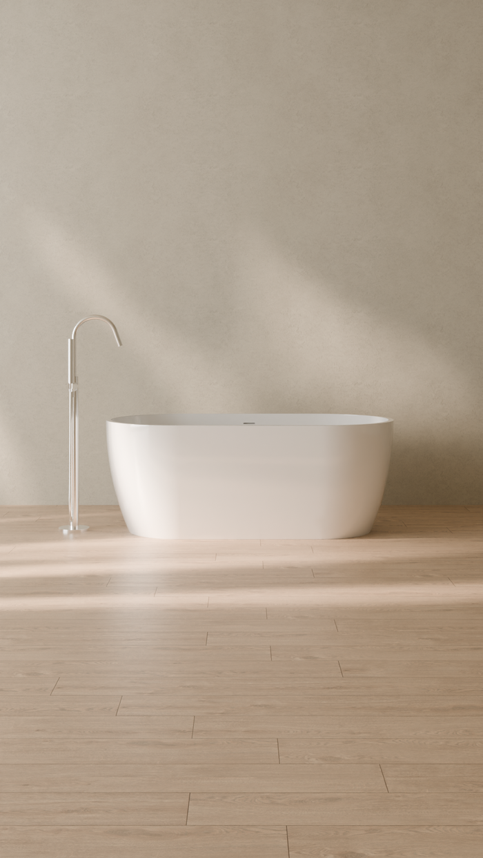Badeloft details portrait 2026 | BW-02-S | White | Bathtub_Glossy_White__Camera_Angle_1.png