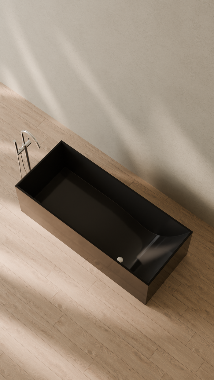 Badeloft details portrait 2026 | BW-06-XL | Black | Bathtub_Glossy_Black__Camera_Angle_2.png