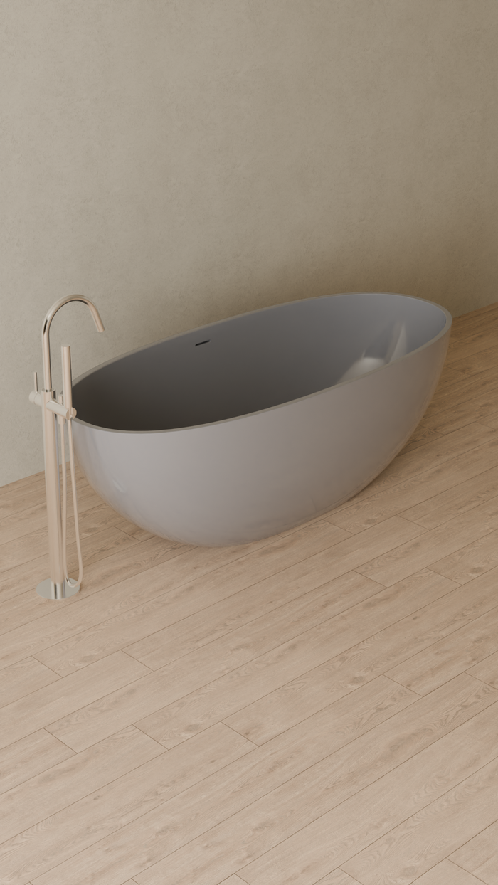 Badeloft details portrait 2026 | BW-10-XL | Grey | Bathtub_Glossy_Grey__Camera_Angle_4.png