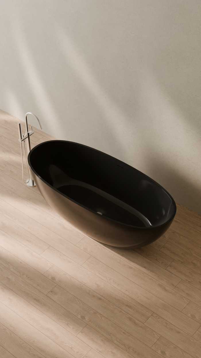 Badeloft details portrait 2026 | BW-10-XL | Black | Bathtub_Glossy_Black__Camera_Angle_2.png