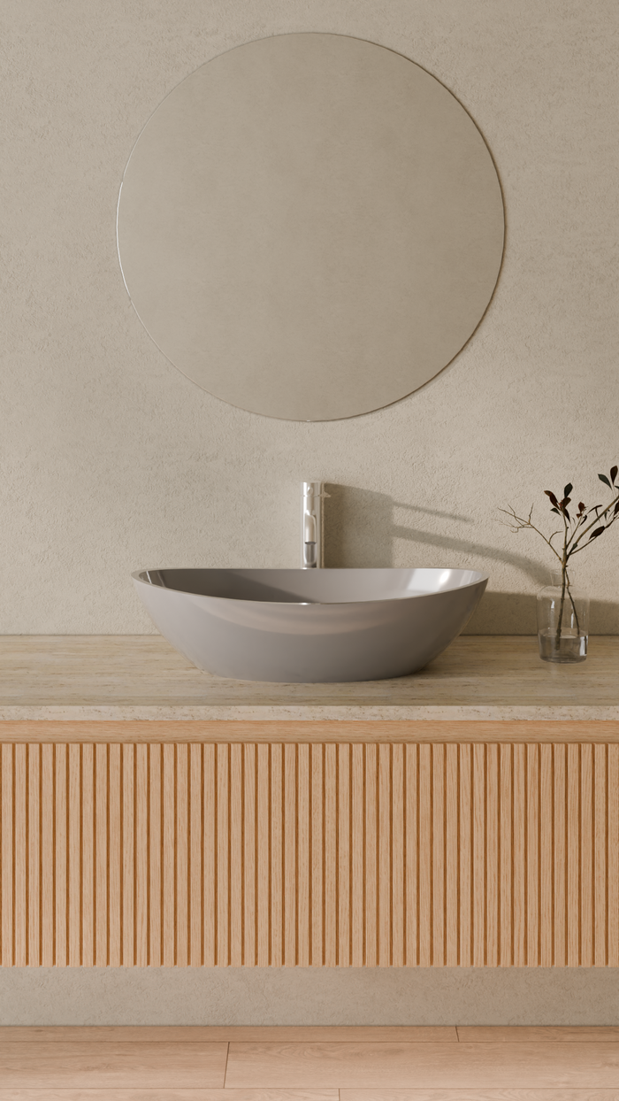 Badeloft details portrait 2026 | WB-03 | Grey | Sink_Glossy_Grey__Camera_Angle_1.png