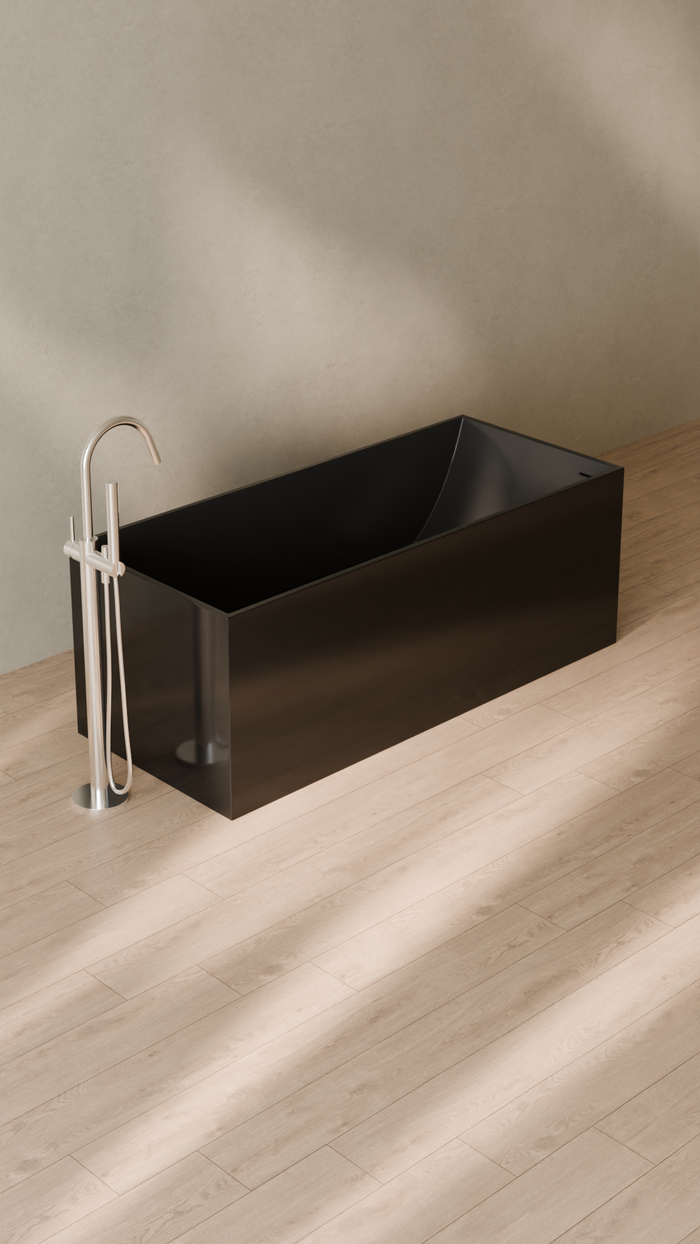 Badeloft details portrait 2026 | BW-06-L | Black | Bathtub_Glossy_Black__Camera_Angle_4.png