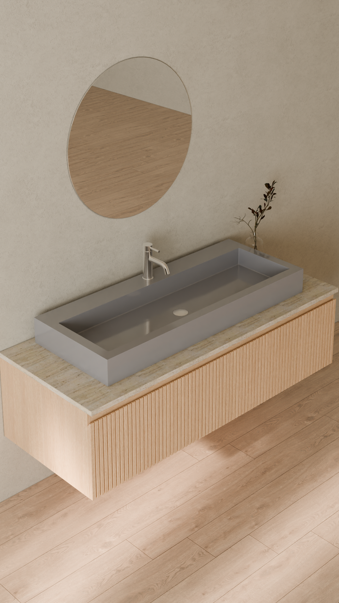 Badeloft details portrait 2026 | WB-05-XXL | Grey | Sink_Glossy_Grey__Camera_Angle_4.png