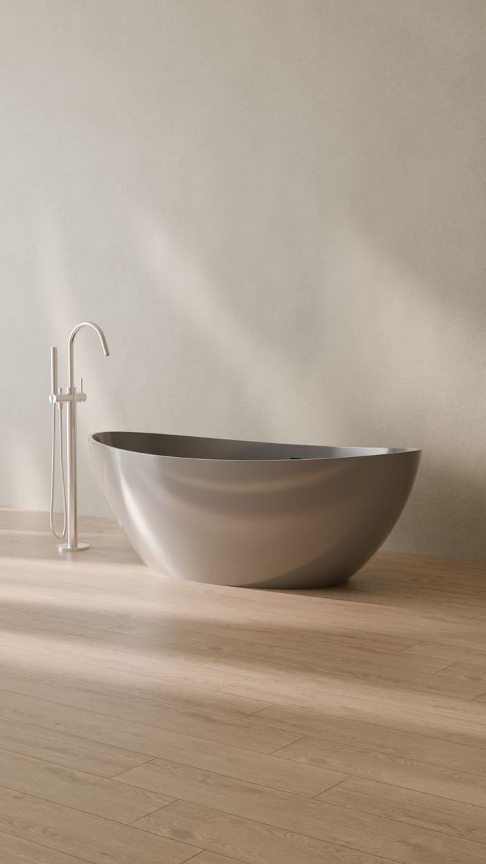 Badeloft details portrait 2026 | BW-03-M | Grey | Bathtub_Glossy_Grey__Camera_Angle_3.png