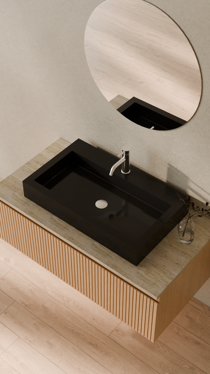 Badeloft details portrait 2026 | WB-05-L | Black | Sink_Glossy_Black__Camera_Angle_2.png
