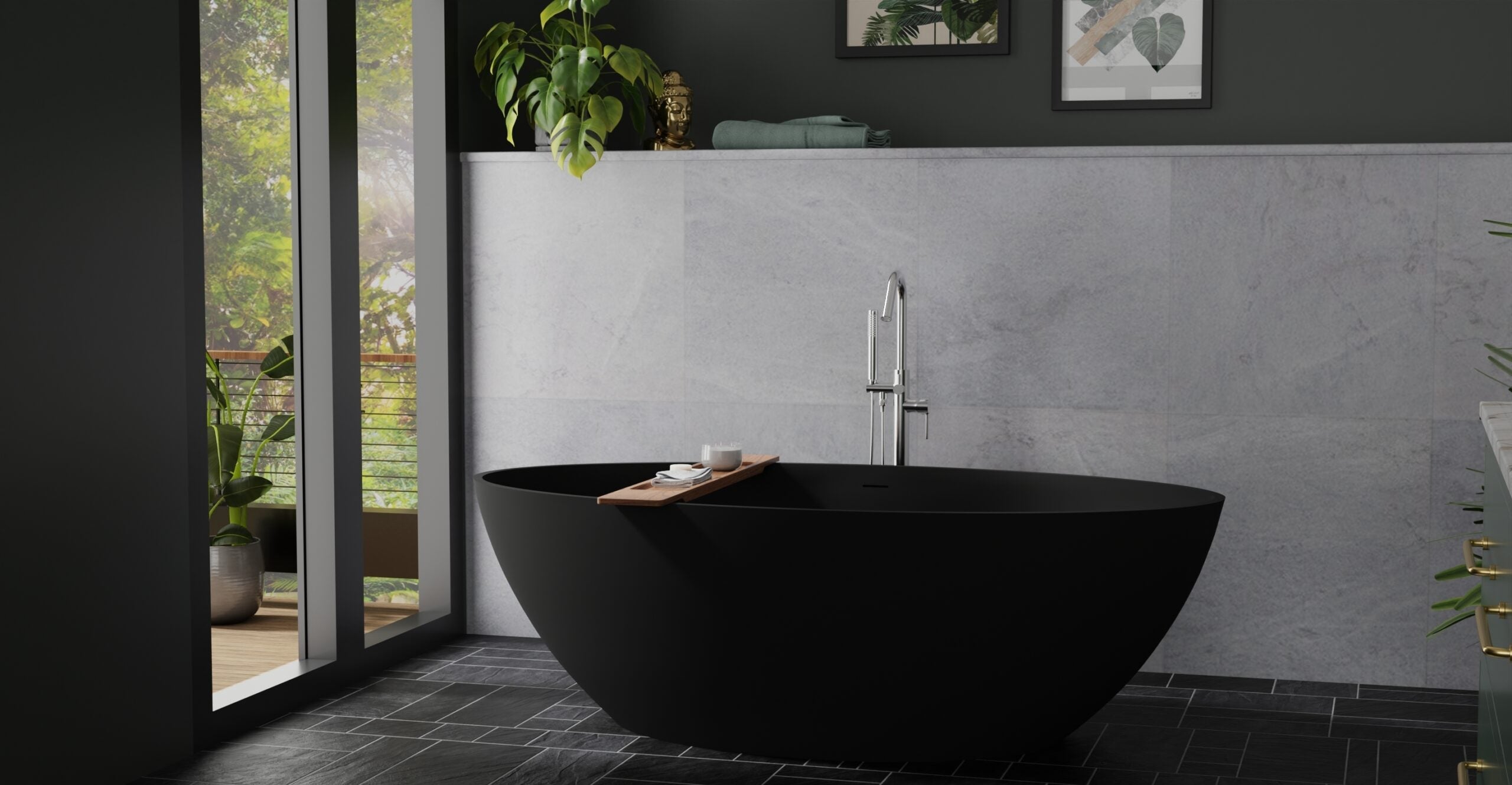 Black Freestanding Tubs