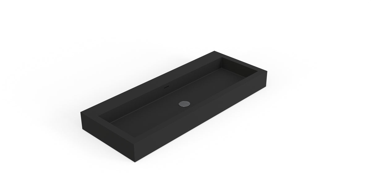 Wall Mounted Sink WT-06-XXL-BLK