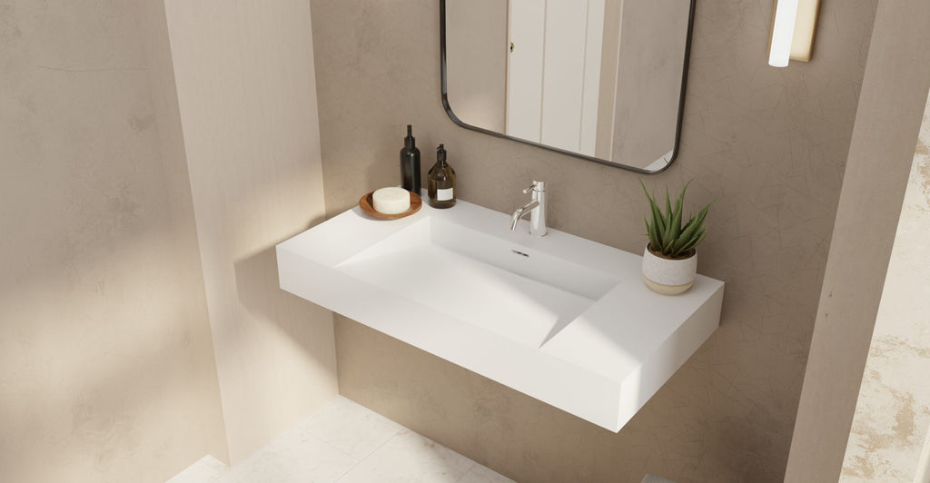 Badeloft source | wall-mounted-sink-wt-04-g | 15 | badeloft-wt-04-g-wall-mounted-sink-white-matte-lifestyle-side-angle-1-scaled.jpg