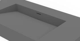 Badeloft source | wall-mounted-sink-wt-04-g-gry | 25 | badeloft-wt-04-g-wall-mounted-sink-grey-matte-closeup-scaled.jpg