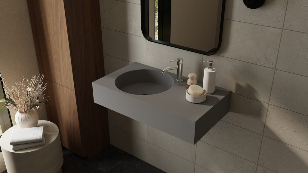 Badeloft source | wall-mounted-sink-wt-02-d-gry | 16 | badeloft-wt-02-e-wall-mounted-basin-grey-matte-lifestyle-scaled.jpg