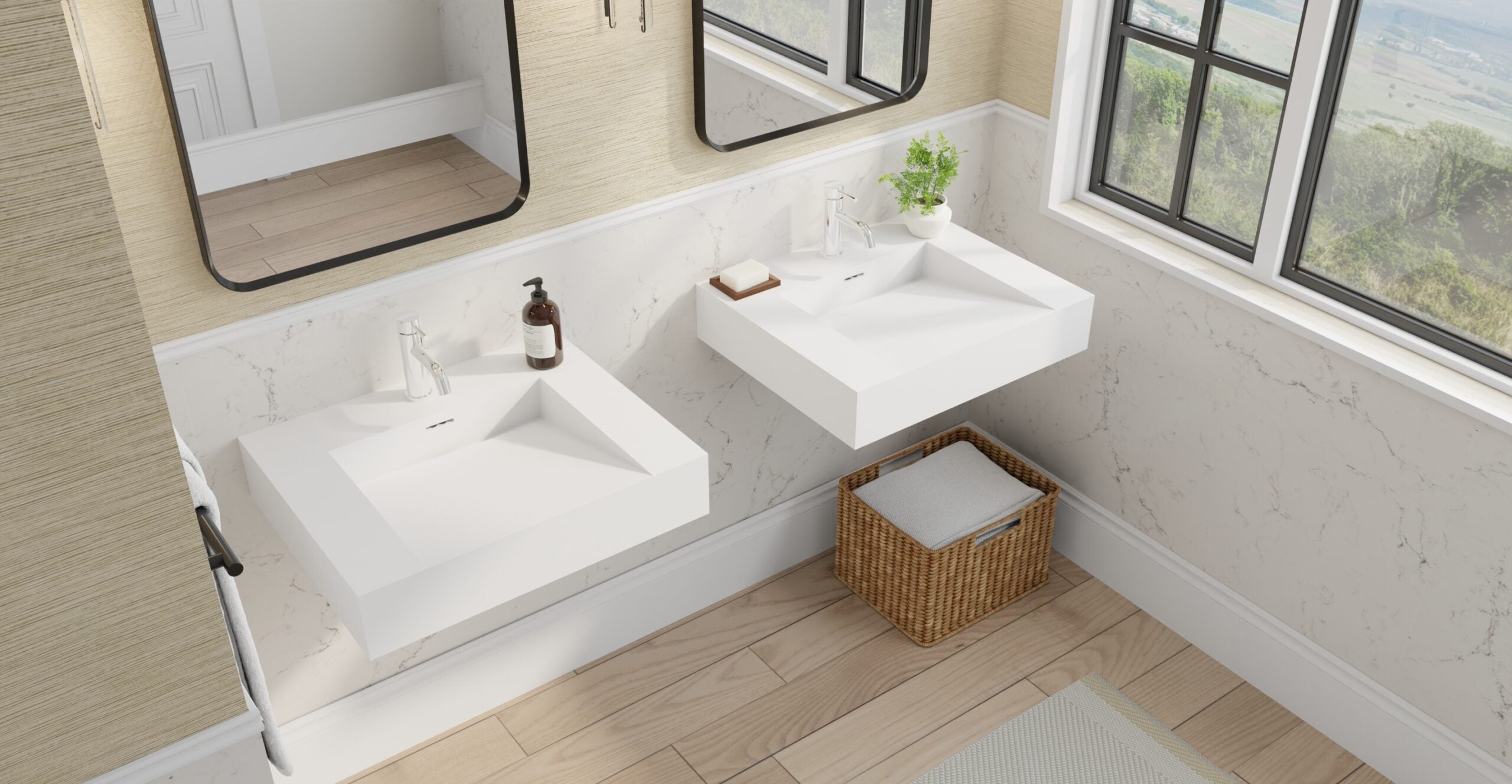 Badeloft source | wall-mounted-sink-wt-04-f | 04 | badeloft-wt-04-f-wall-mounted-sink-white-glossy-lifestyle-angle-scaled.jpg