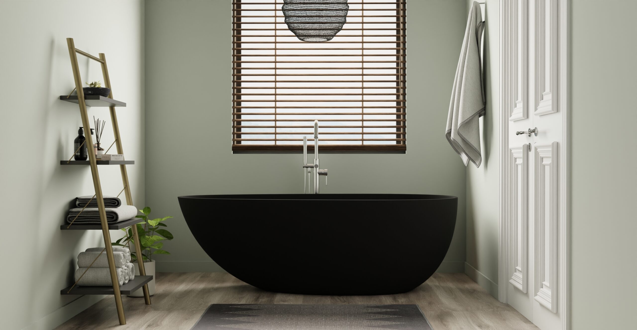 Freestanding Bathtub BW-01-L-BLK