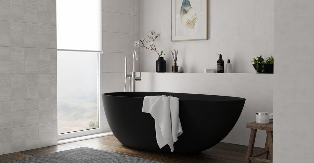 Freestanding Bathtub BW-01-L-BLK