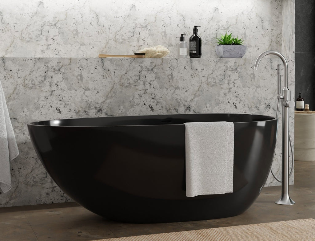 Freestanding Bathtub BW-01-S-BLK