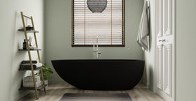 Freestanding Bathtub BW-01-XL-BLK