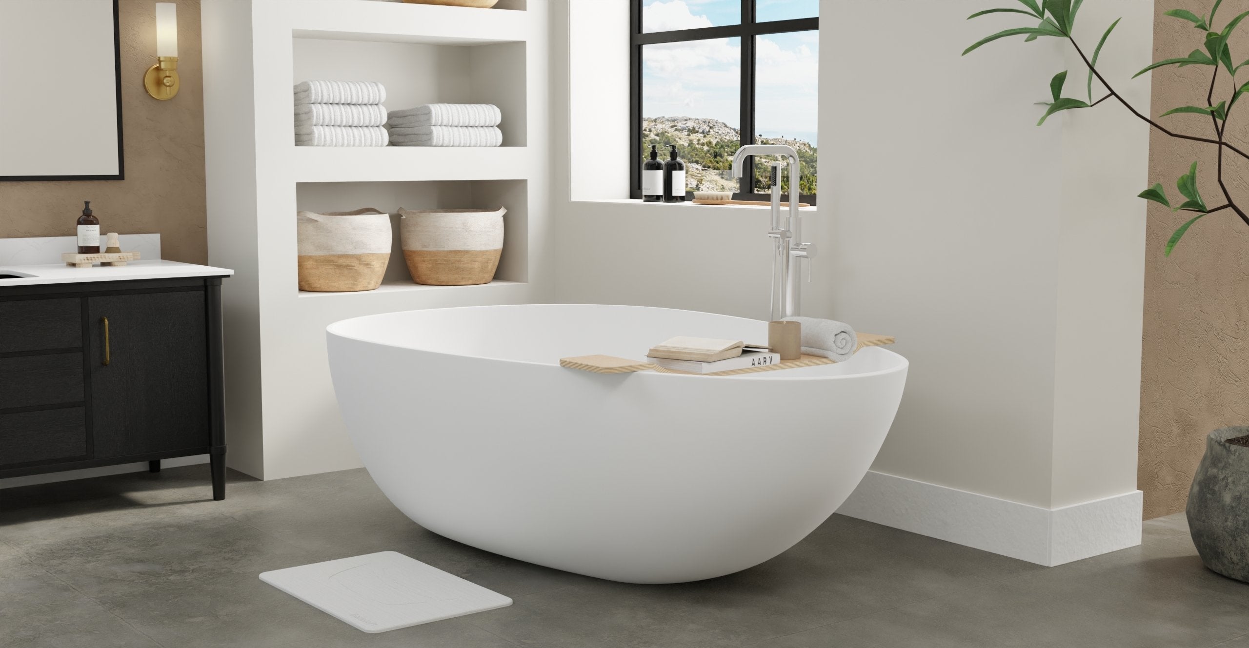 Freestanding Bathtub BW-01-XXL