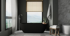 Freestanding Bathtub BW-02-L-BLK