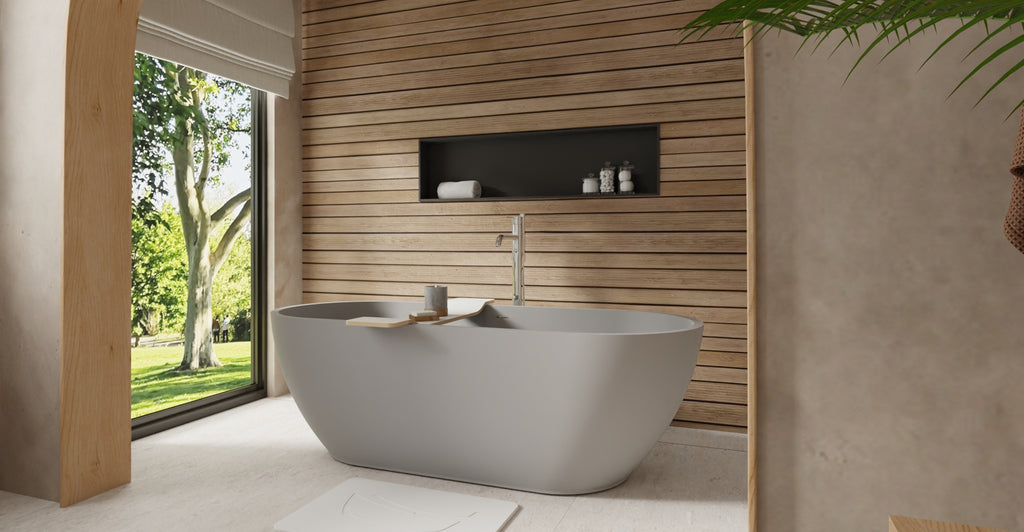 Freestanding Bathtub BW-02-L-GRY