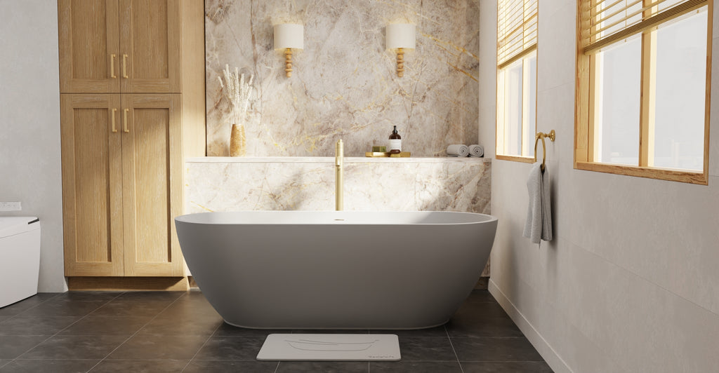 Freestanding Bathtub BW-02-L-GRY